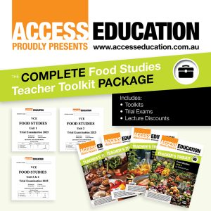 Food Studies Complete Package, Toolkits & Trial Exams 2025